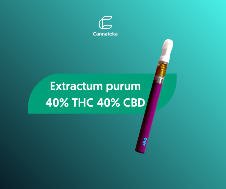 ekstrakt 40% thc 40% CBD