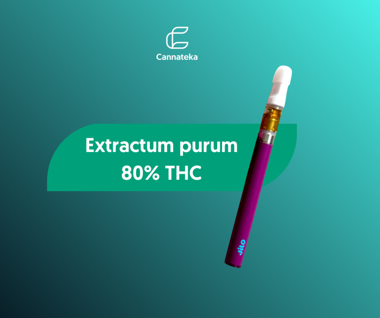 Ekstrakt do Waporyzacji 80% THC – Extractum Purum 80% THC 