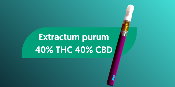 Ekstrakt 40% thc 40% cbd